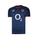 Camisola Inglesa Rugby Equipamento Segundo 2020-2021 Manga Curta
